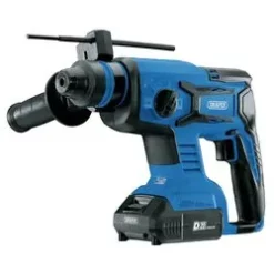 Draper D20 20 v Brushless Sds+ Rotary Hammer Drill, 2 X 2.0 Ah Batteries, 1 X Charger