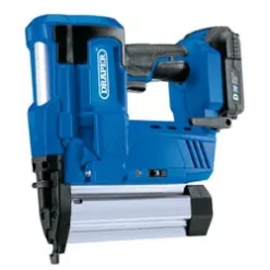 Draper D20 20 v Nailer/stapler, 1 X 2.0 Ah Battery, 1 X Charger