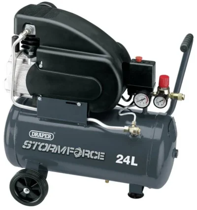 Draper 24 L 230 v 2 Hp Air Compressor