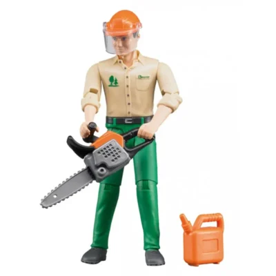 Bruder Forestry Man with Chainsaw
