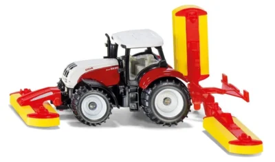 Siku Steyr Tractor with Pottinger Mower Combination 1:87 13 1016720000410001