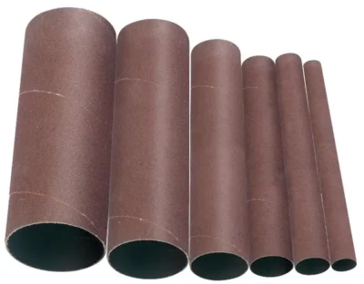 Draper Pack of Six Assorted Aluminium Oxide Sanding Sleeves for 10773