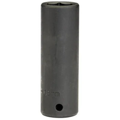 Draper Impact Socket, 1/2" Sq Dr, 18mm