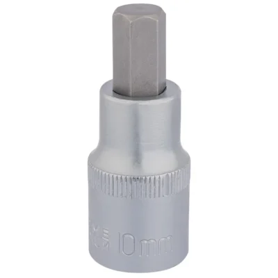 Draper Hexagonal Socket Bits, 1/2" Sq, DR. 10mm