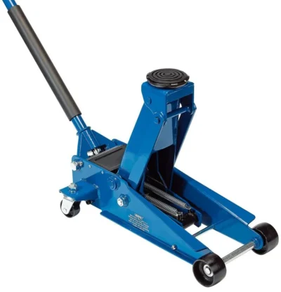 Draper Heavy Duty Trolley Jack With Twin Pistons (3 Tonne)