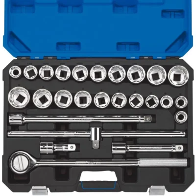 Draper 3/4" Sq. Combined MM/AF Socket Set (26 Piece)