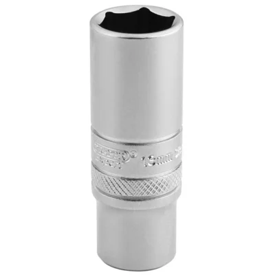 Draper 6 Point Deep Socket, 1/4" Sq, Dr. 13mm