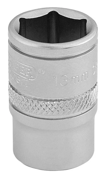Draper 3/8" Sq. 6 Point Metric Socket (13mm)