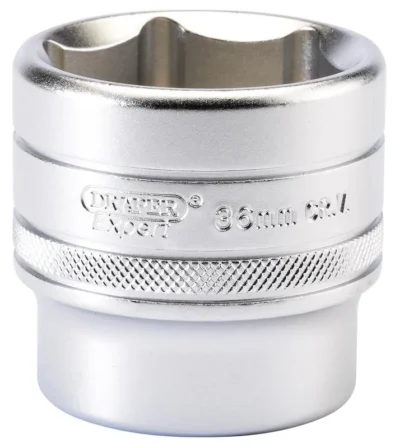 Draper 1/2" Sq. 6 Point Metric Socket (36mm)