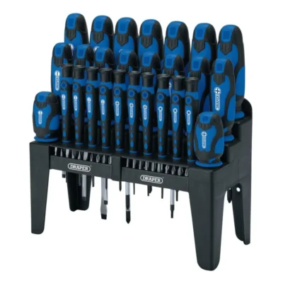 Draper Soft Grip Screwdriver & Bit Set 47 Piece