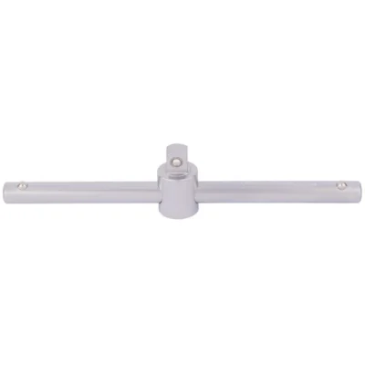 Draper Satin Chrome Sliding T Bar 3/8" Sq. Dr.