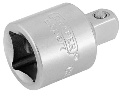 Draper 3/8"(F) x 1/4"(M) Socket Converter