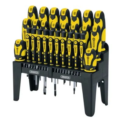 Draper Soft Grip Screwdriver & Bit Set 47 Piece