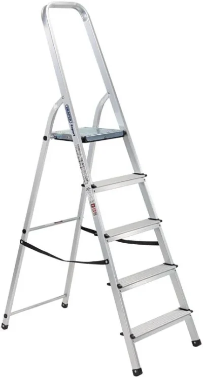 Draper 5 Step Aluminium Ladder