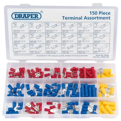 Draper Insulated Terminal Assortment 150 Piece