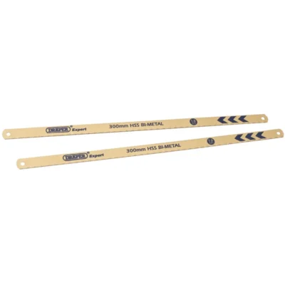 Draper Bi-Metal Hacksaw Blades, (2x300mm) 18TPI
