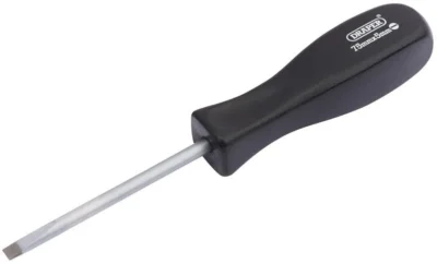 Draper Plain Slot Mechanics Screwdriver (5mm x 75mm)