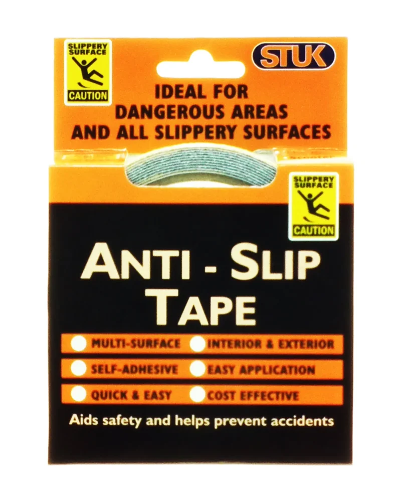 STUK 50 MM X 3 MTR YELLOW / BLACK ANTI SLIP TAPE