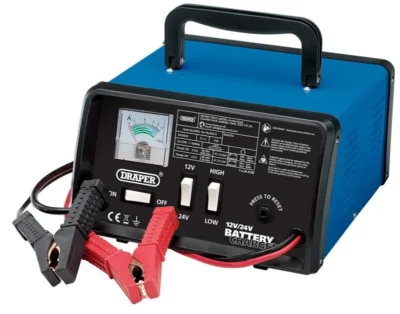 Draper 12/24V 10.3A Battery Charger