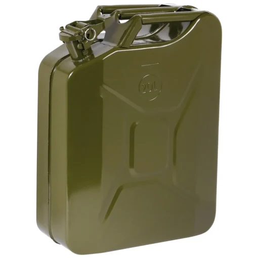 20ltr green steel fuel can