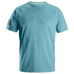 Snickers Logo Aqua T-Shirt