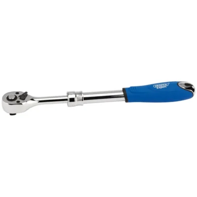 Draper 72 Tooth Extending Reversible Ratchet 3/8" Sq. Dr.