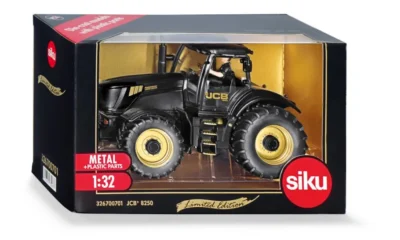 Alternative view of Siku Jcb 8250 Limited Edition Gold & Black Tractor with Driver