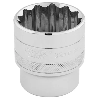 Draper 1/2" Sq. Hi-Torq® 12 Point Socket (32mm)