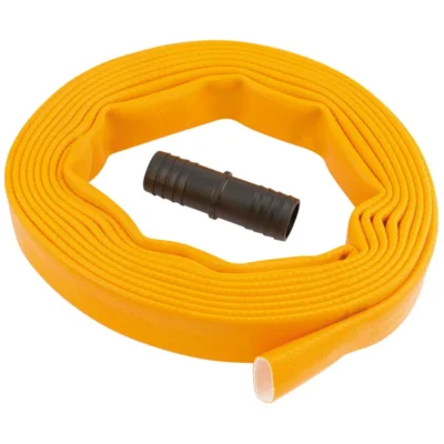 Draper Layflat Hose With Adaptor, 5m x 25mm