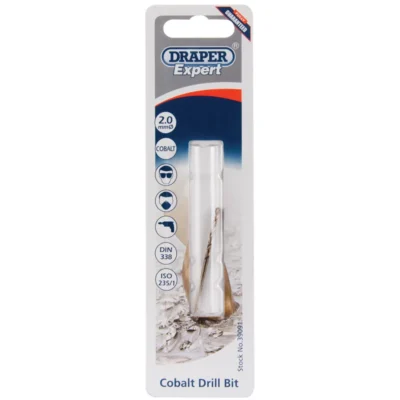 Draper HSS Cobalt Drill bit, 2.0mm