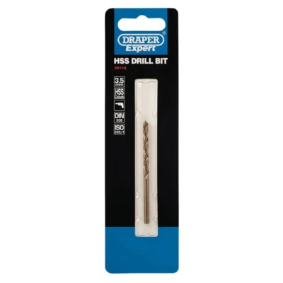 Draper HSS Cobalt Drill Bit, 3.5mm