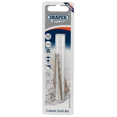 Draper HSS Cobalt Drill bit, 4.0mm