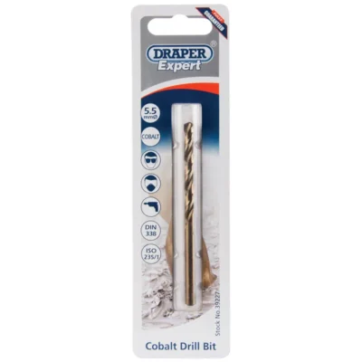 Draper HSS cobalt Drill Bit, 5.5mm