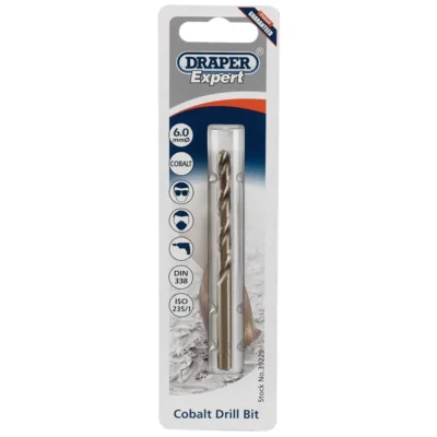 Draper HSS Cobalt Drill Bit, 6.0mm