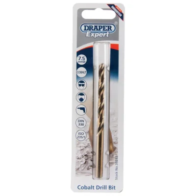 Draper HSS Cobalt Drill Bit, 7.5mm