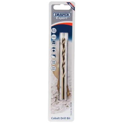 Draper HSS Cobalt Drill Bit, 8.5mm