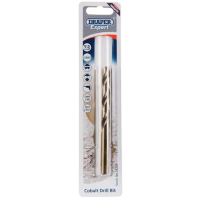 Draper HSS cobalt Drill Bit, 9.5mm