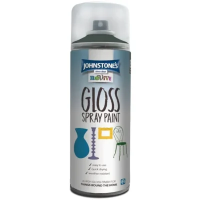 Johnstones Granite Gloss Spray Paint 400ml