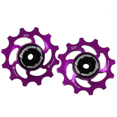 Hope 12 Tooth Jockey Wheels Purple