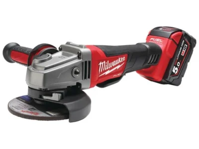 Milwaukee M18CAG115XPDB-502X 18v 2x5Ah Li-Ion 115mm Angle Grinder