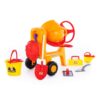 Wader Play Cement Mixer with Construction Set (8 Piece Set) 8 50649 1 1