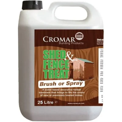 Cromar Shed Fence Treat - 5 Litre Green