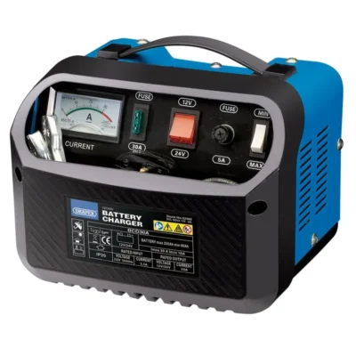 Draper 12/24V 16-20A Battery Charger