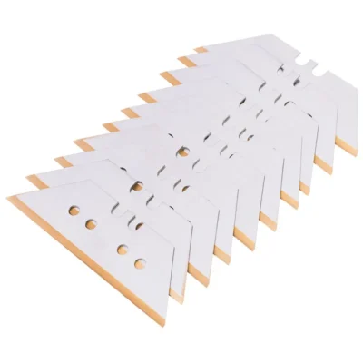 Draper Pack of 10 'Premium Gold' Two Notch Trimming Knife Blades