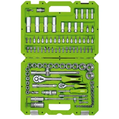 Draper 1/4" and 1/2" Sq. Dr. Metric Tool Kit (100 Piece)