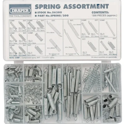Draper Compression and Extension Spring Assortment (200 Piece)