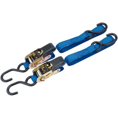 Draper Ratcheting Tie Down Straps, 3.5m x 25mm 250KG - 2 Piece