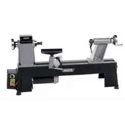 Compact Digital Variable Speed Wood Lathe, 550 W