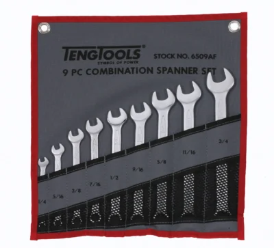 Teng Tools 9 Piece AF Combination Spanner Set