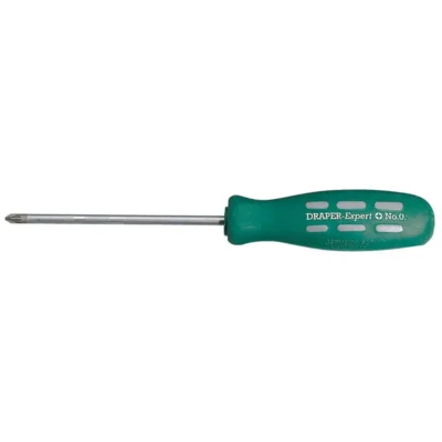 Draper PZ Type Mechanics Screwdriver (75mm x No 0) Sold Loose